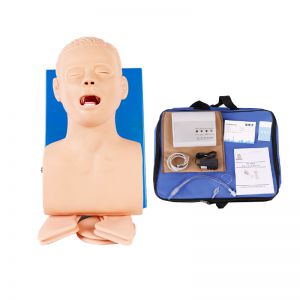 Electronic Airway Intubation Model(with Teeth Compression Alarm Device)